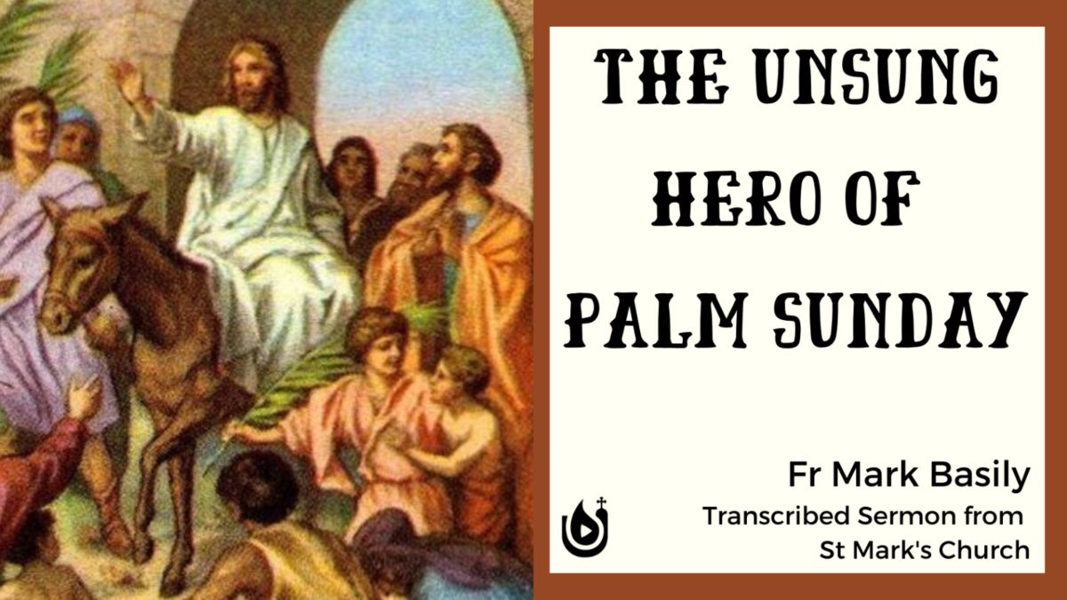 The Unsung Hero of Palm Sunday