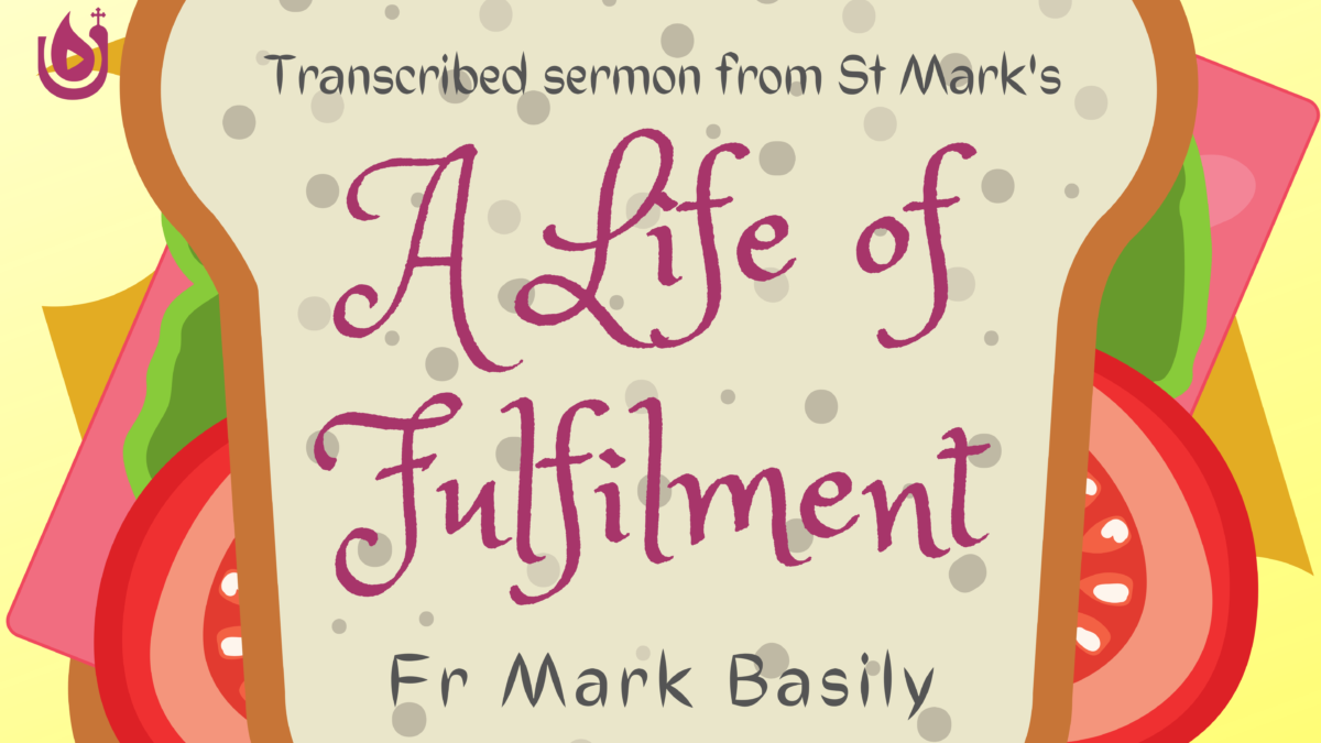 A Life of Fulfilment